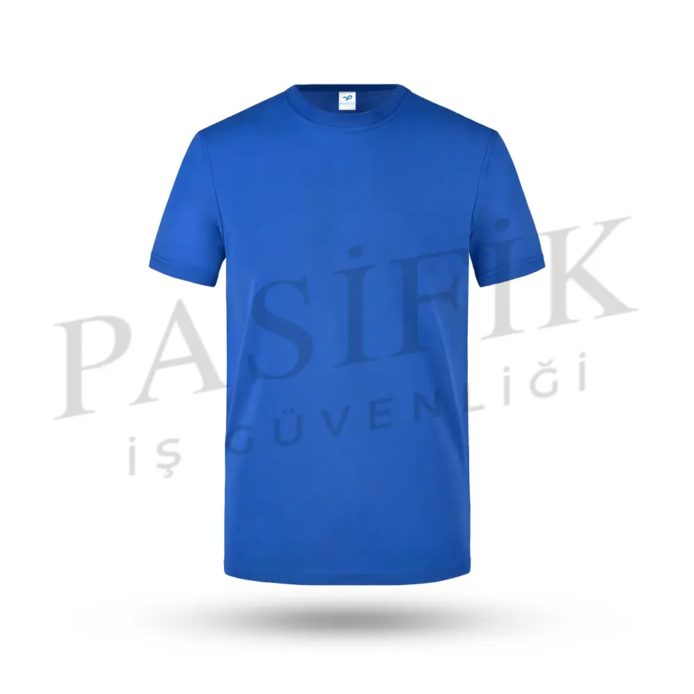 Bi̇si̇klet Yaka T-shirt Saksı Mavi̇