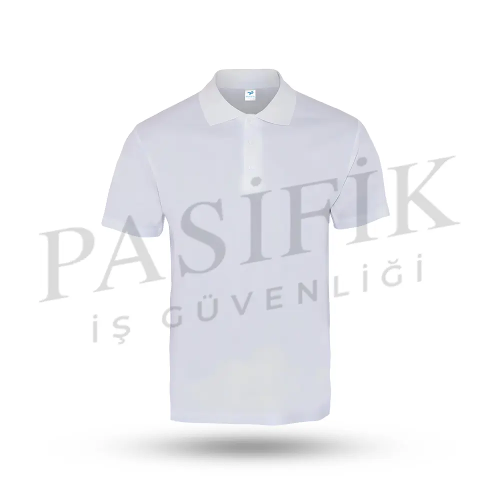 Polo Yaka T-shirt Beyaz