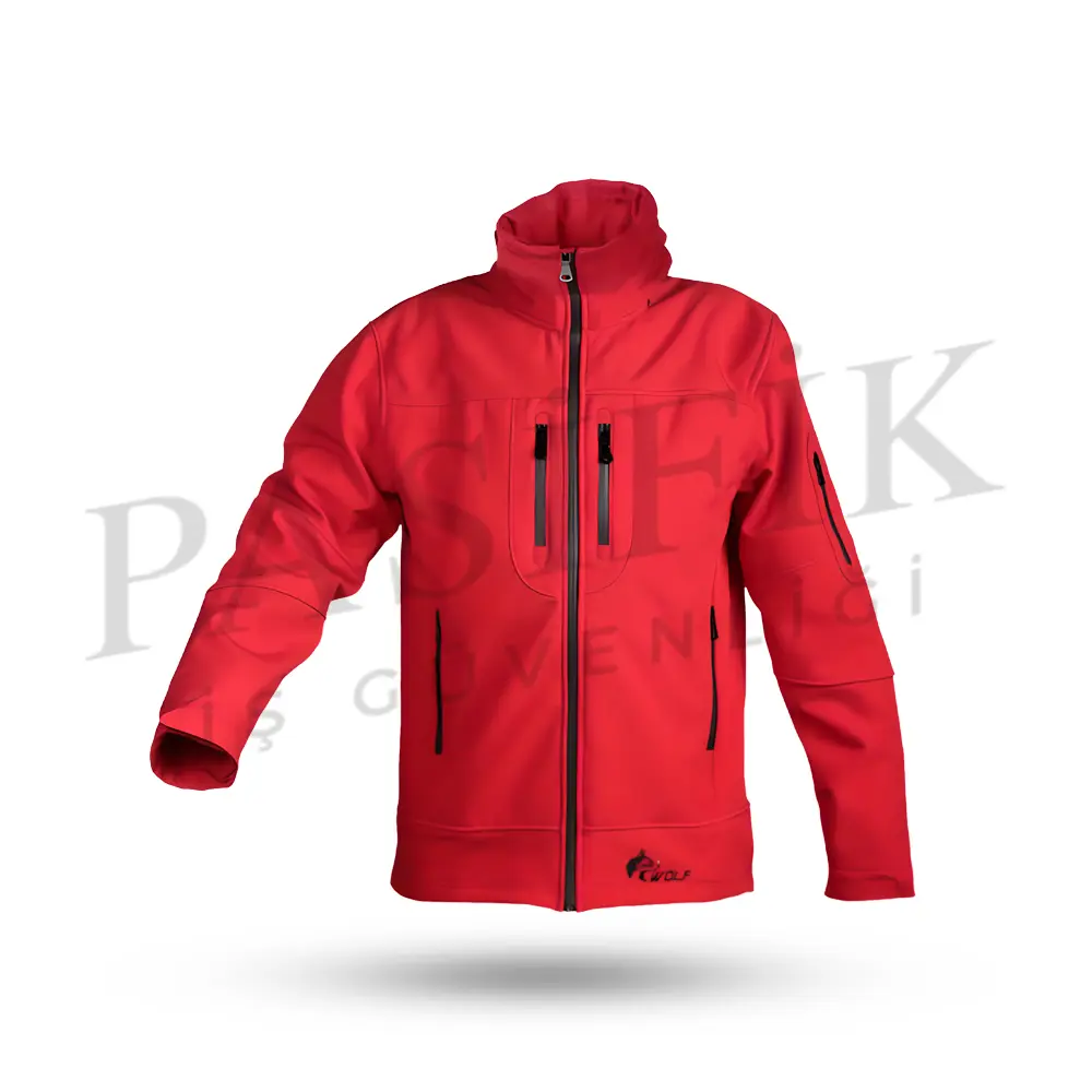 Btm Softshell Mont Kirmizi