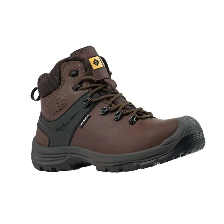 Toworkfor Hıker Brown S3 SRC WR Nubuk Kompozit Burun İş Botu - Kahverengi  