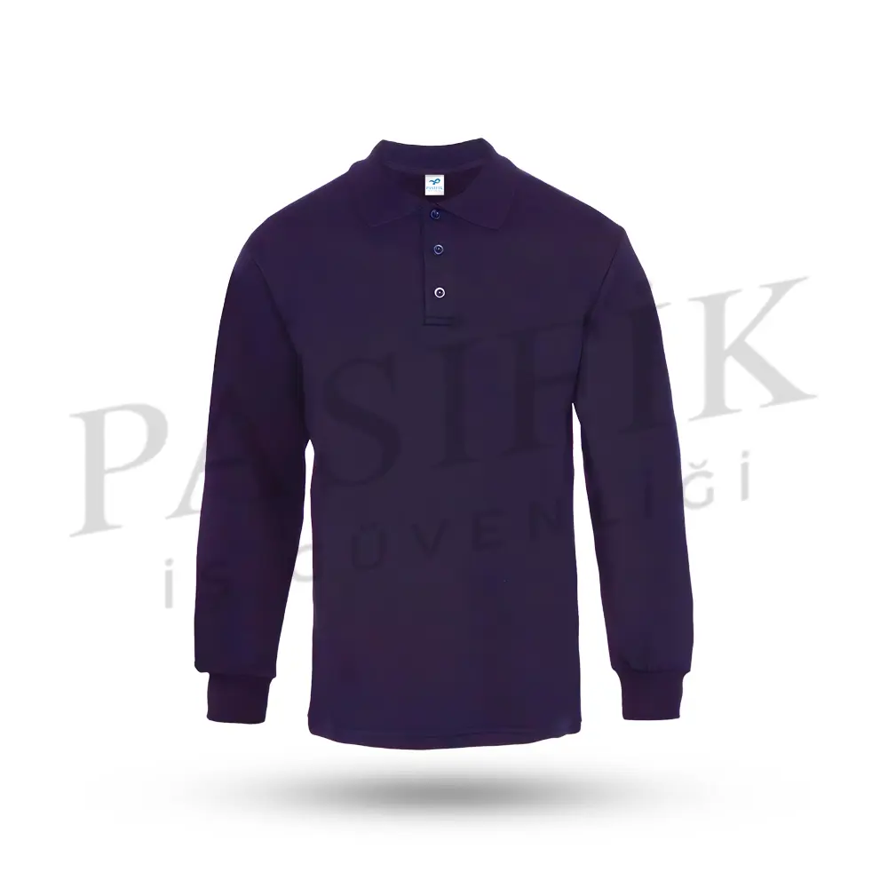 Comfort Polo Sweatshirt Laci̇vert