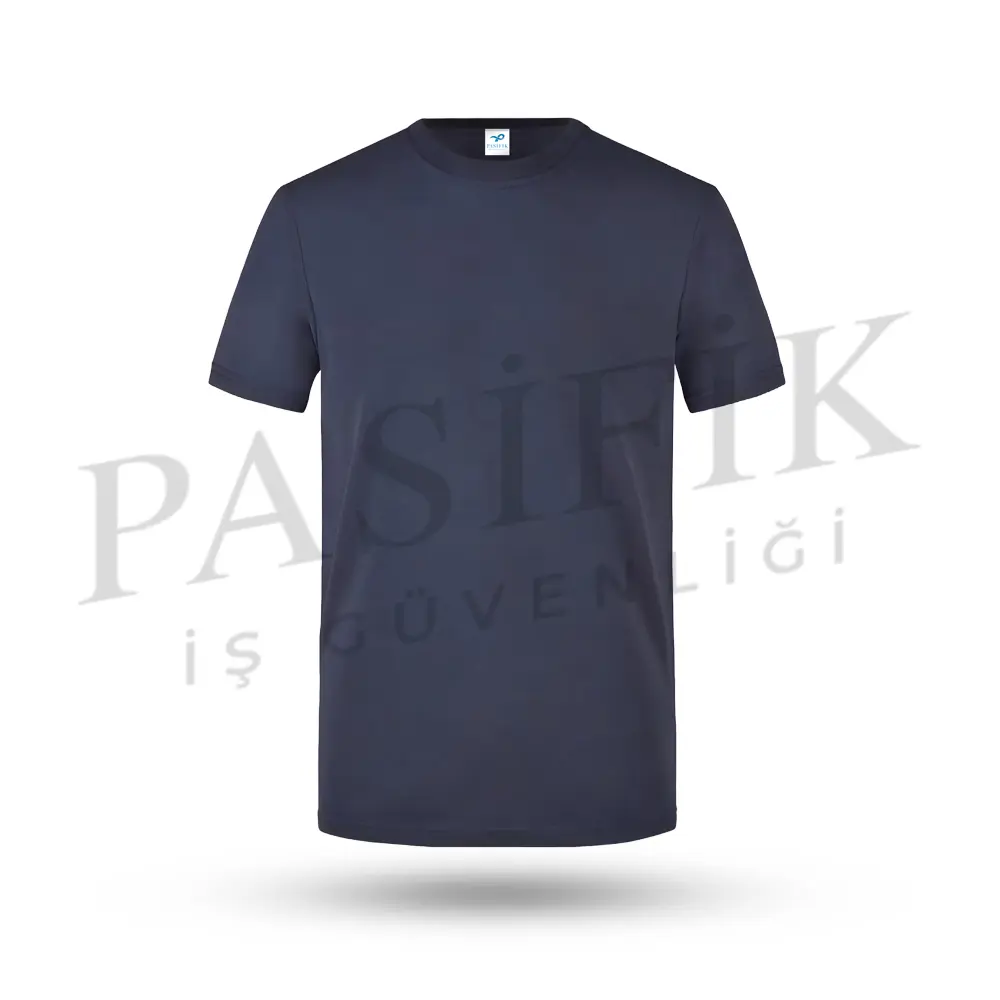 Bi̇si̇klet Yaka T-shirt Laci̇vert